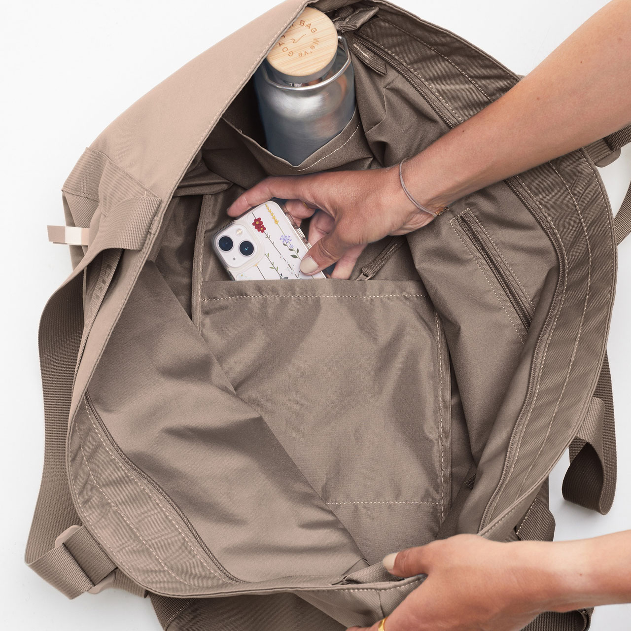 GOT BAG Tote Bag large seal Innenfächer