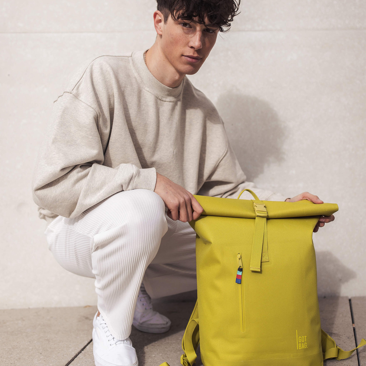 GOT BAG Rolltop lite yellow sea Model 2