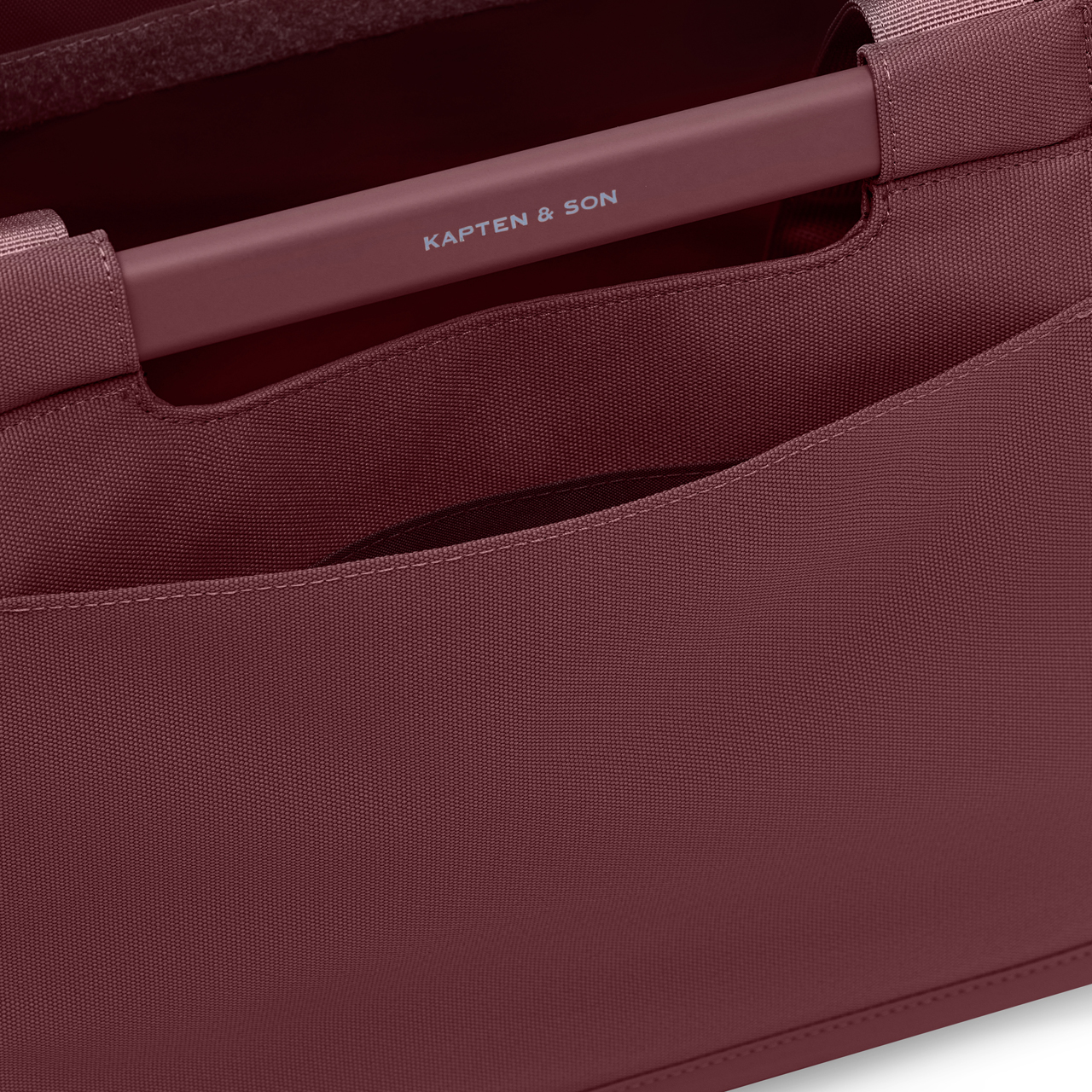 Kapten & Son Shopper Vaasa burgundy