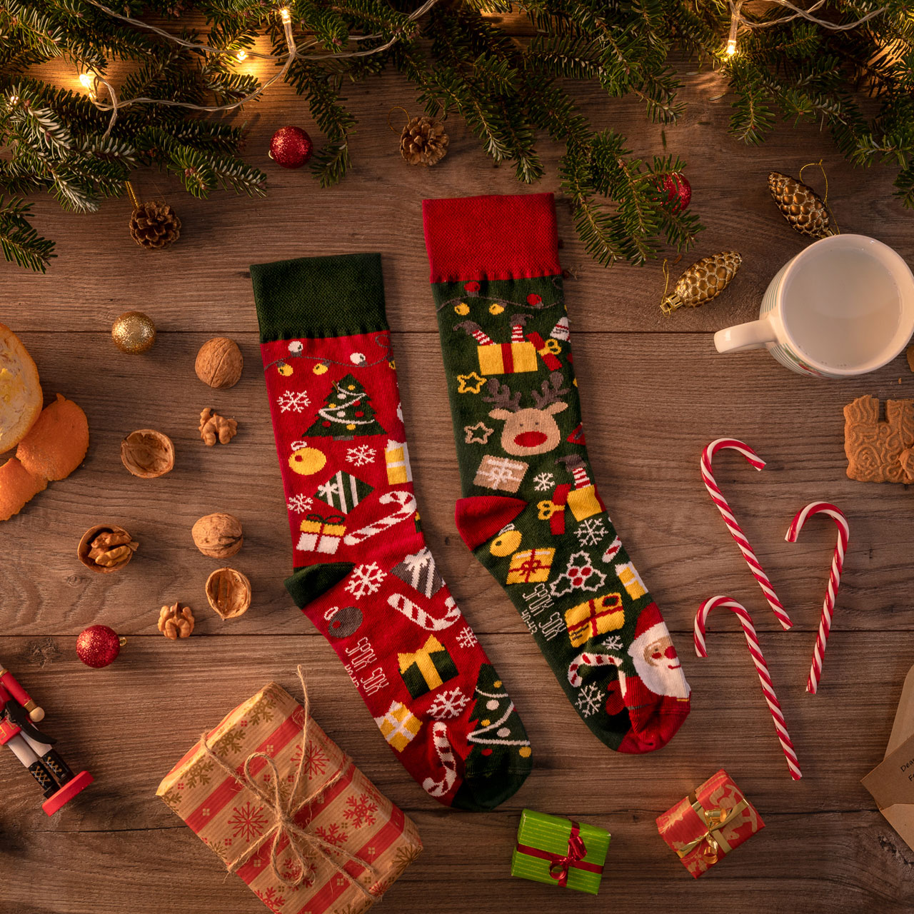 Spox Sox Socken Weihnachten Deko