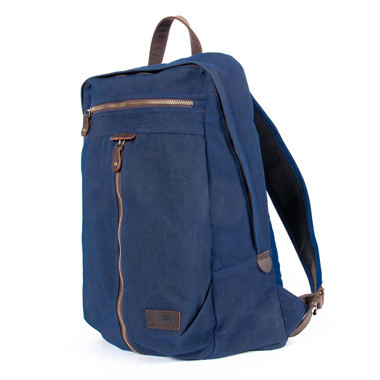 Alaskan Maker Rucksack Denali navy schraeg