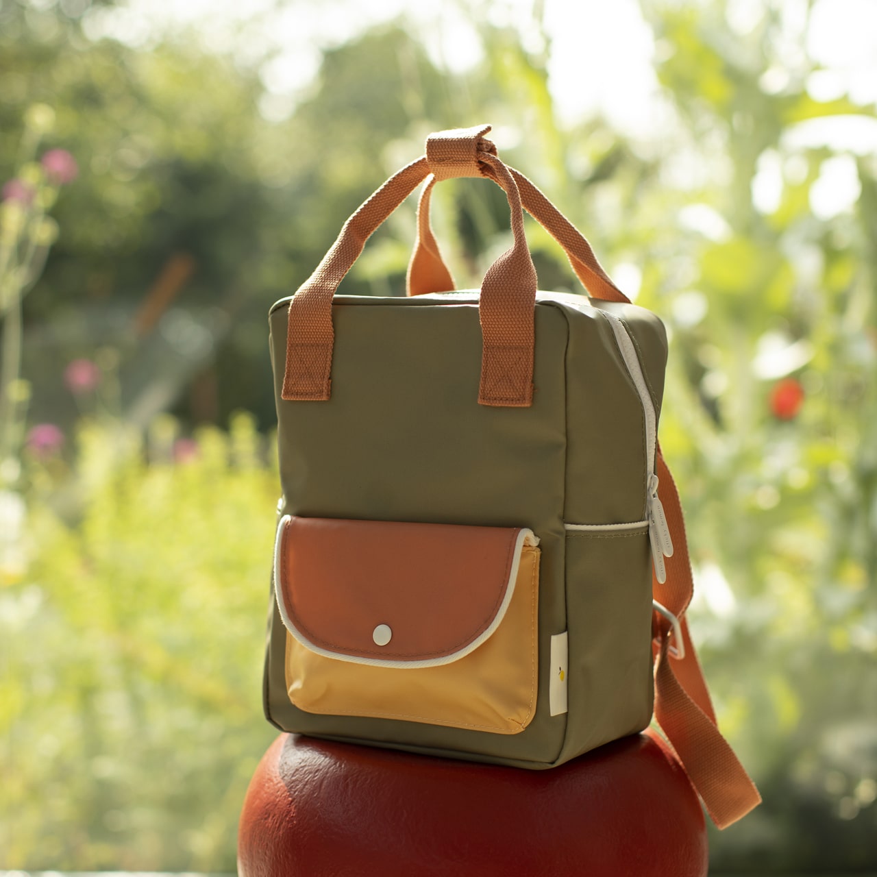 Sticky Lemon Kinder-Rucksack wanderer grün Natur