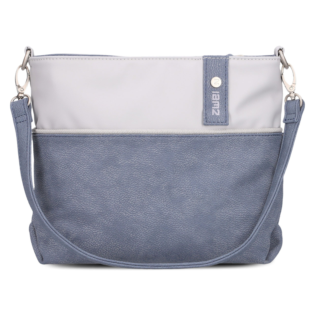 ZWEI Tasche Jana J8 nubuk sky Traeger kurz