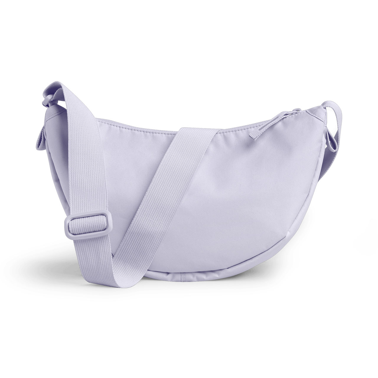 GOT BAG Moon Bag small purple coral mono back