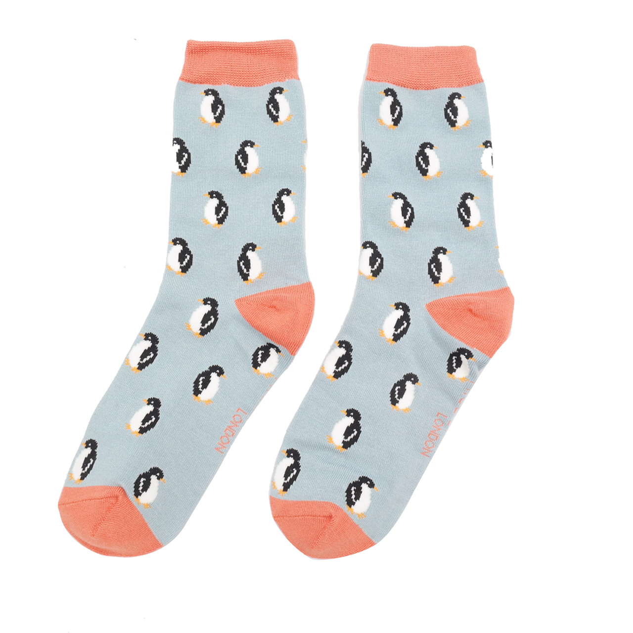 Miss Sparrow Socken Pinguine 3er Set hellblau