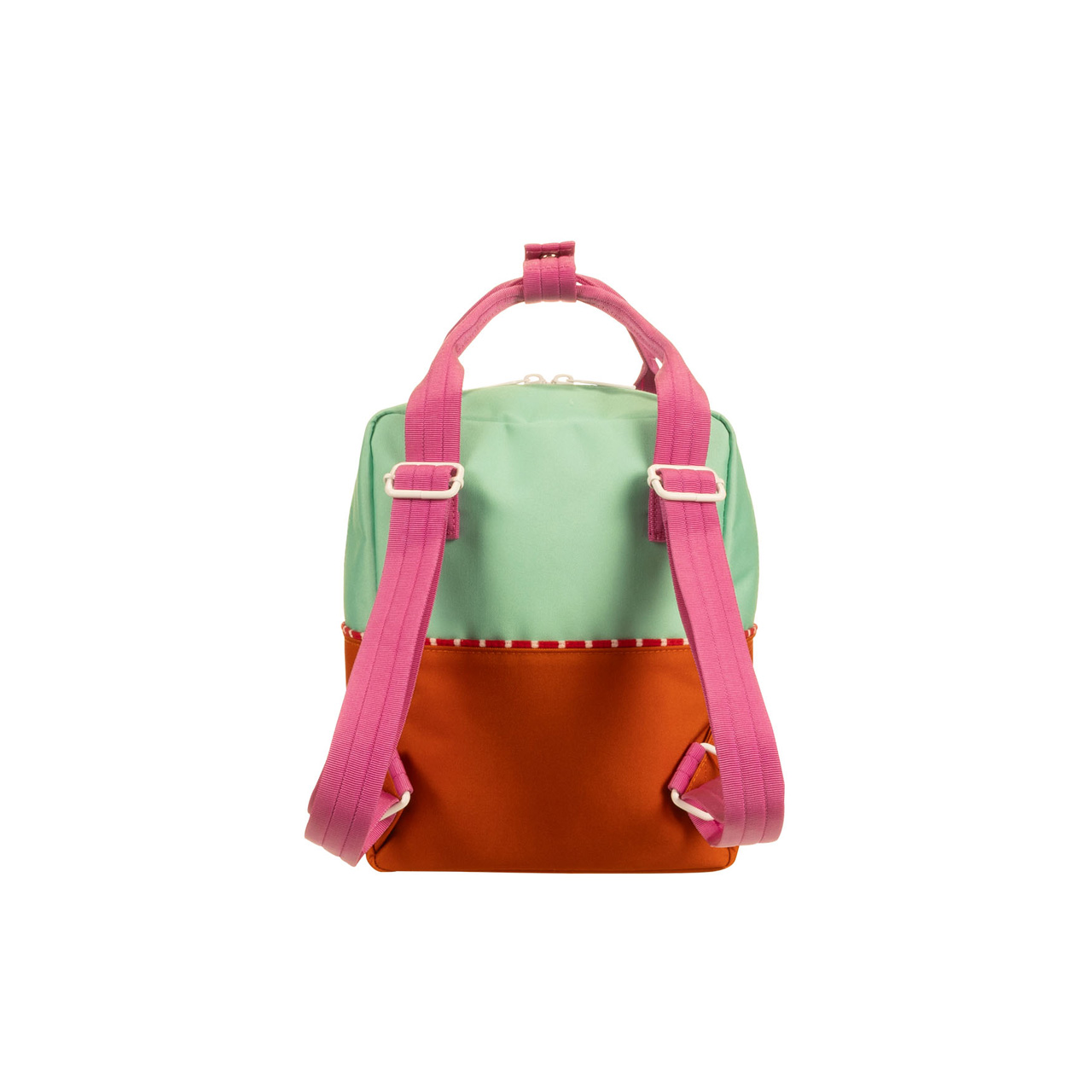 Sticky Lemon Kinder-Rucksack CB gravel orange back