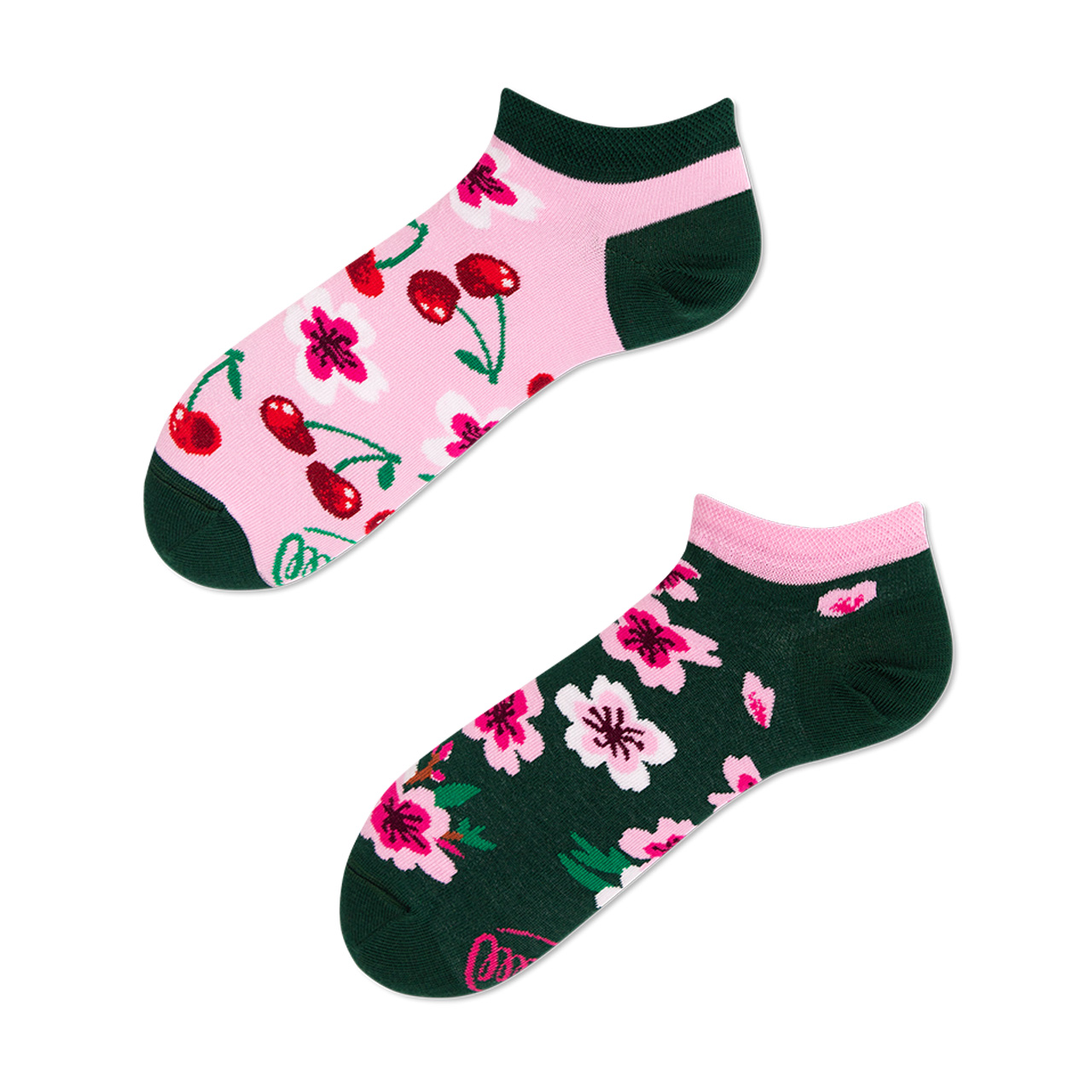 Many Mornings Socken Cherry Blossom low