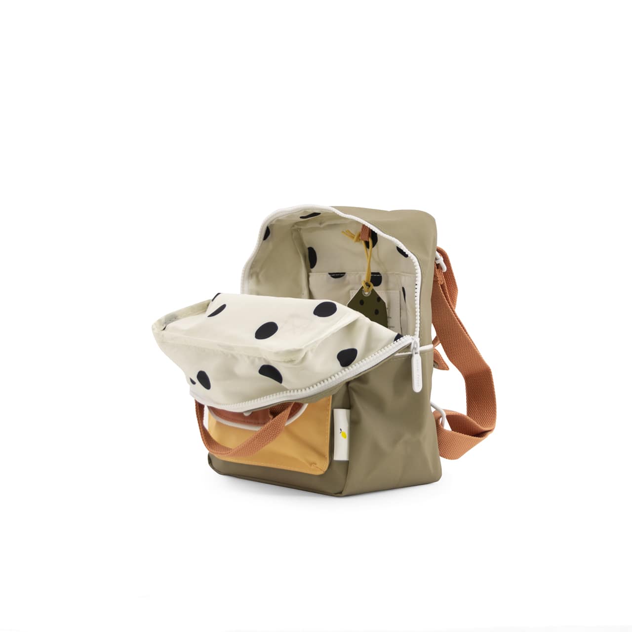 Sticky Lemon Kinder-Rucksack wanderer grün offen