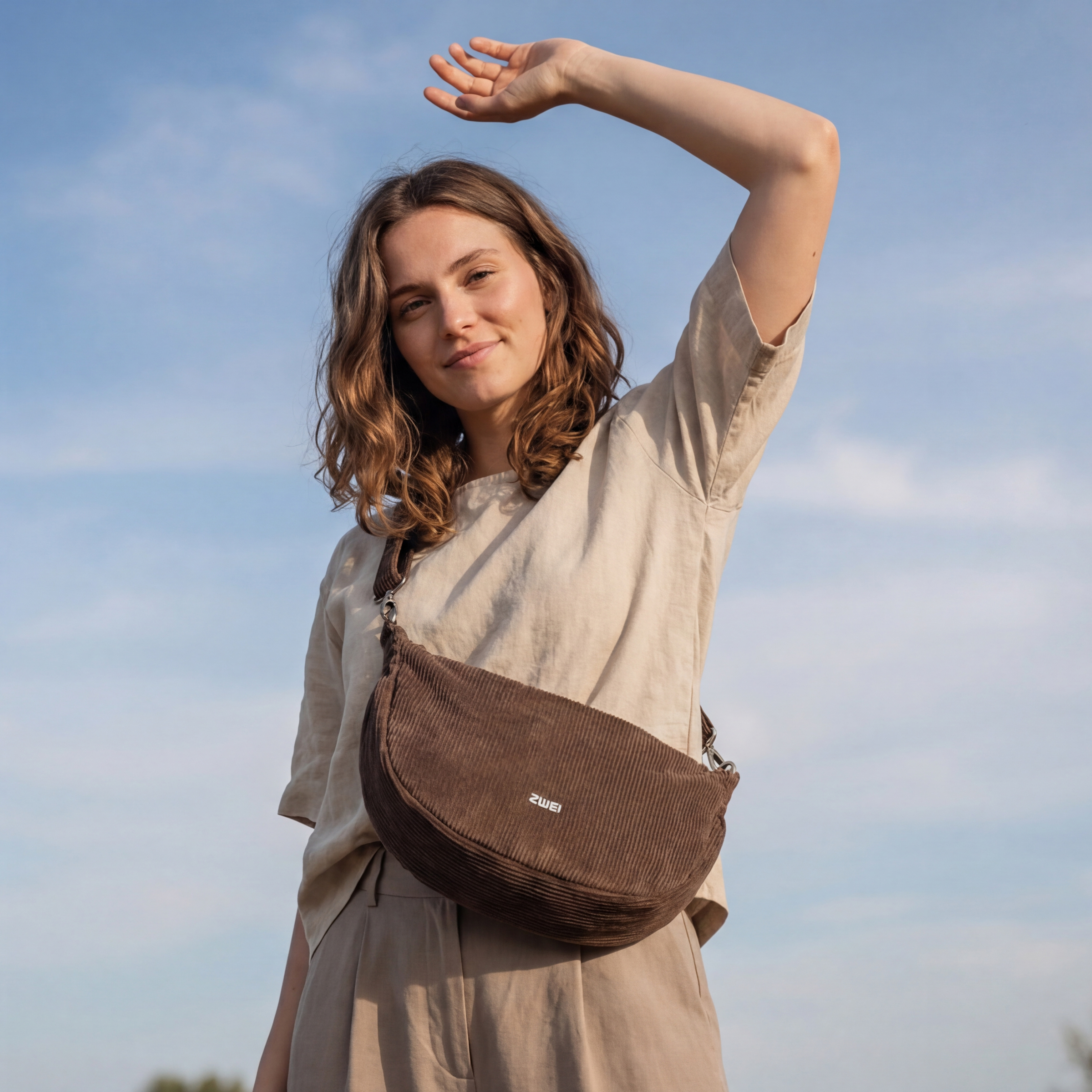 ZWEI Tasche Mademoiselle M70 cord wood