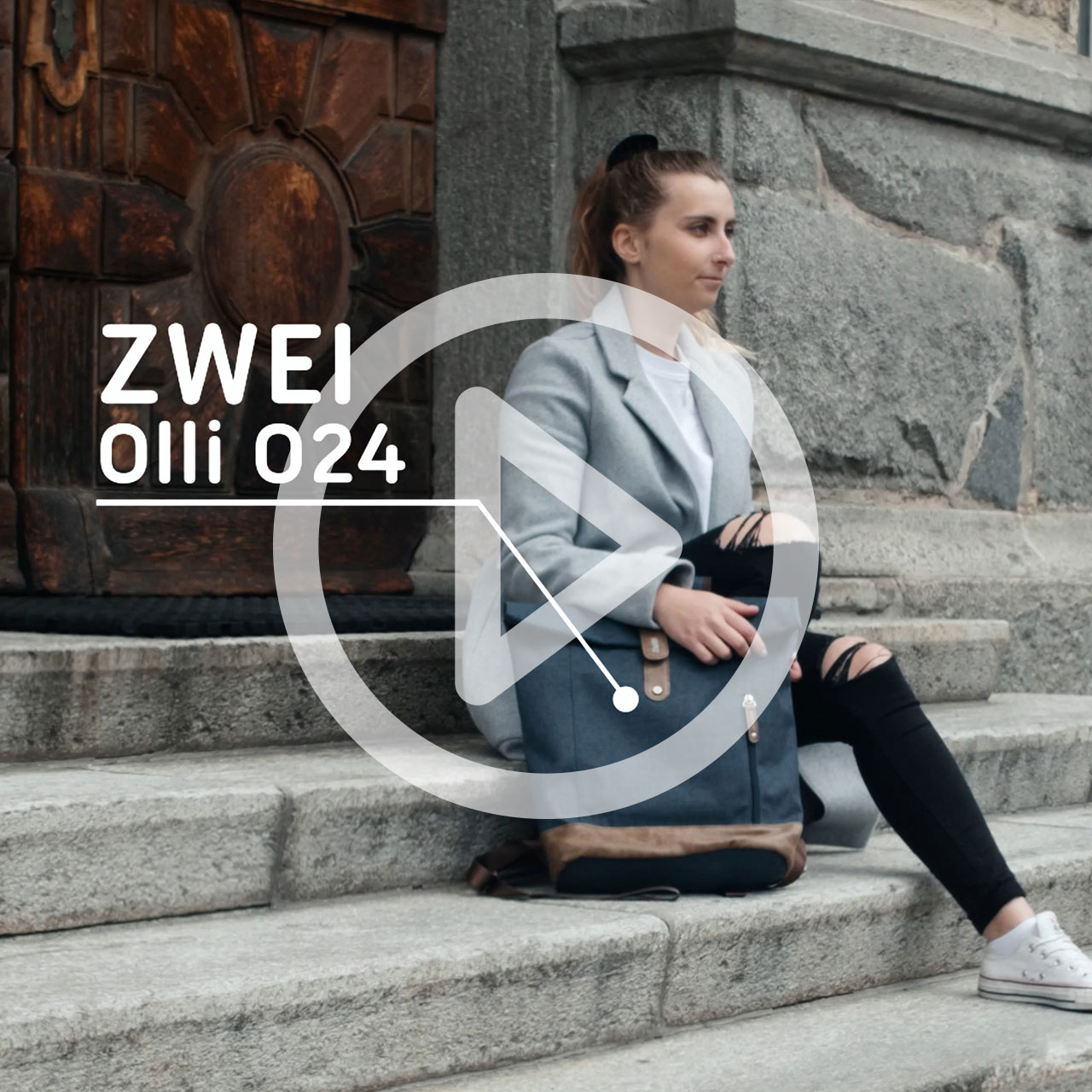 ZWEI Rucksack Olli O24 stone Video