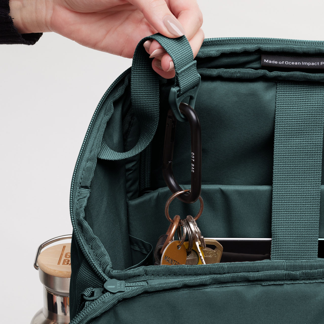 GOT BAG ProPack sea teal Schluesselband