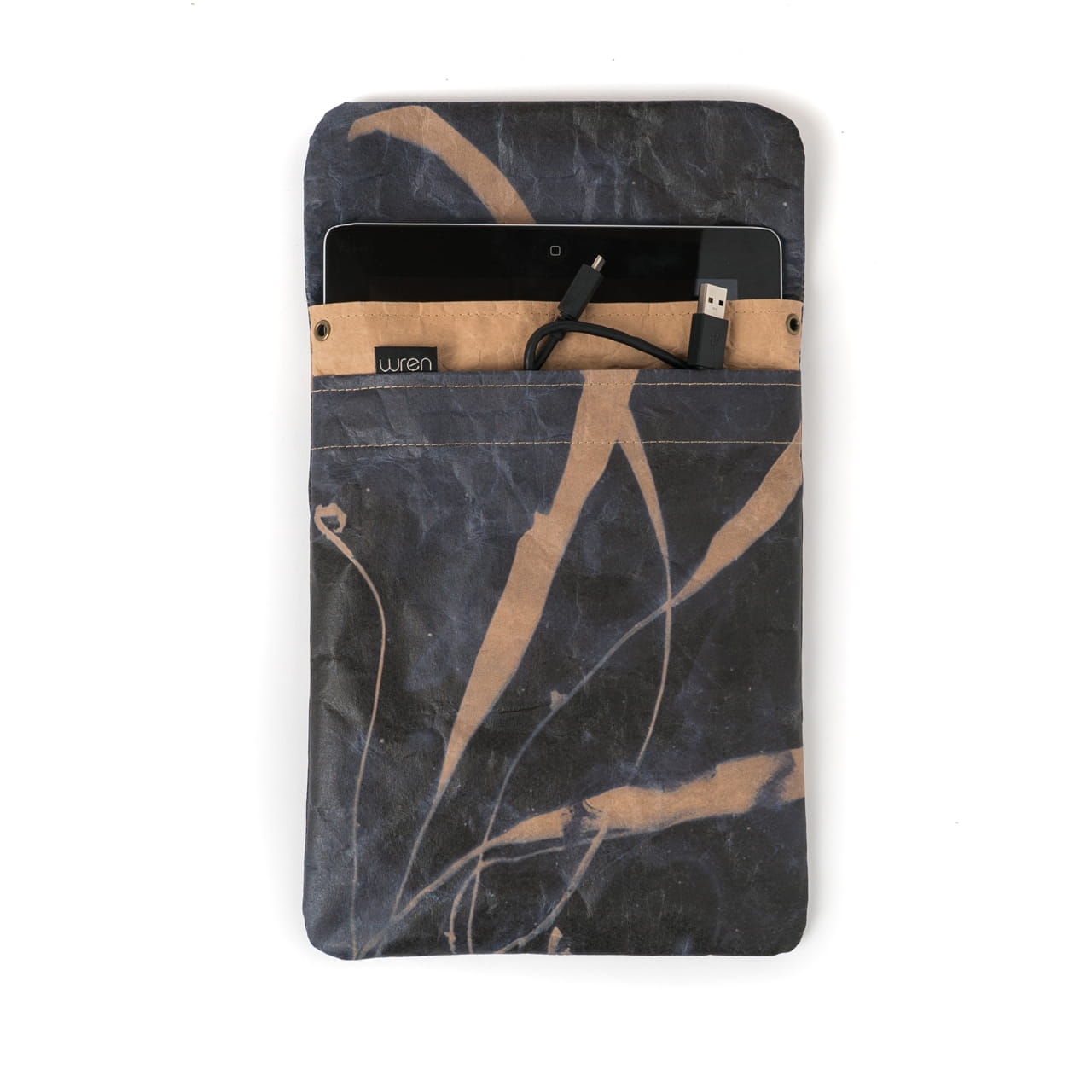 Wren Design Tablet-Hülle indigo offen