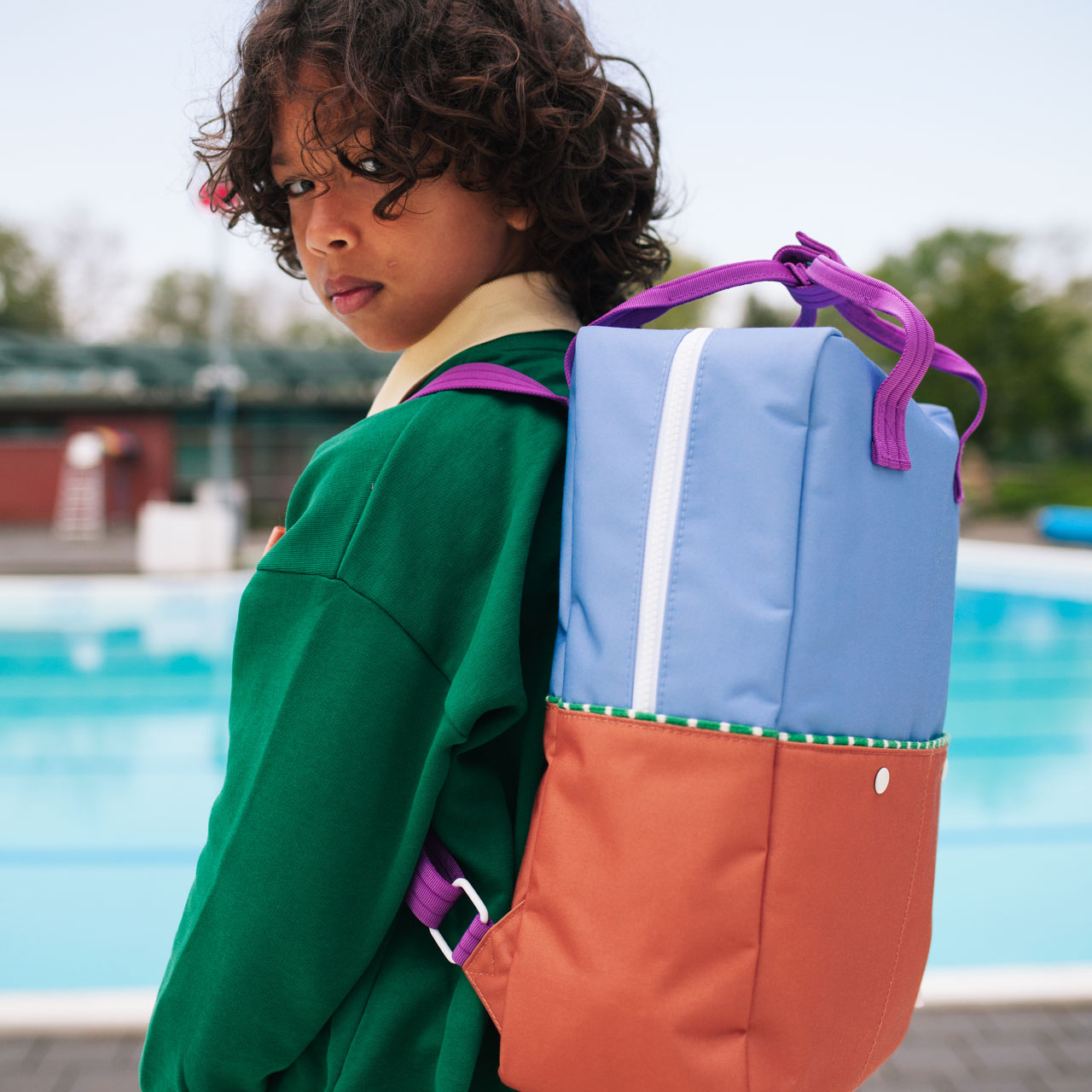 Sticky Lemon Rucksack CB badminton blue Model