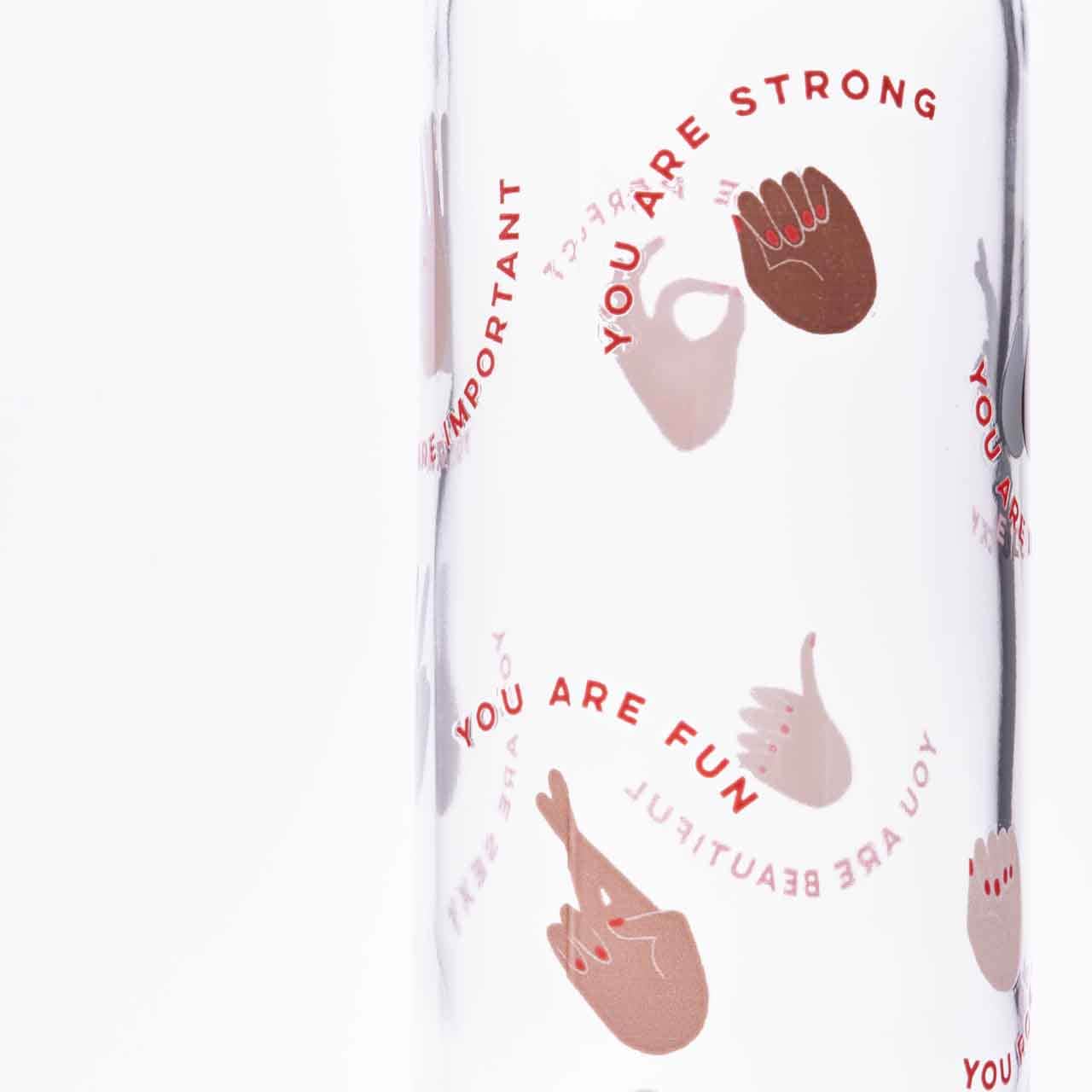 CARRY Flasche PowerUp 0,7l mitte closeup