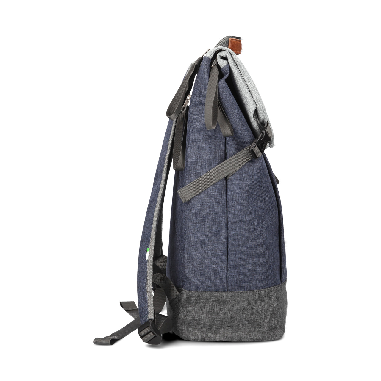 ZWEI Rucksack Benno BE350 blau Seite