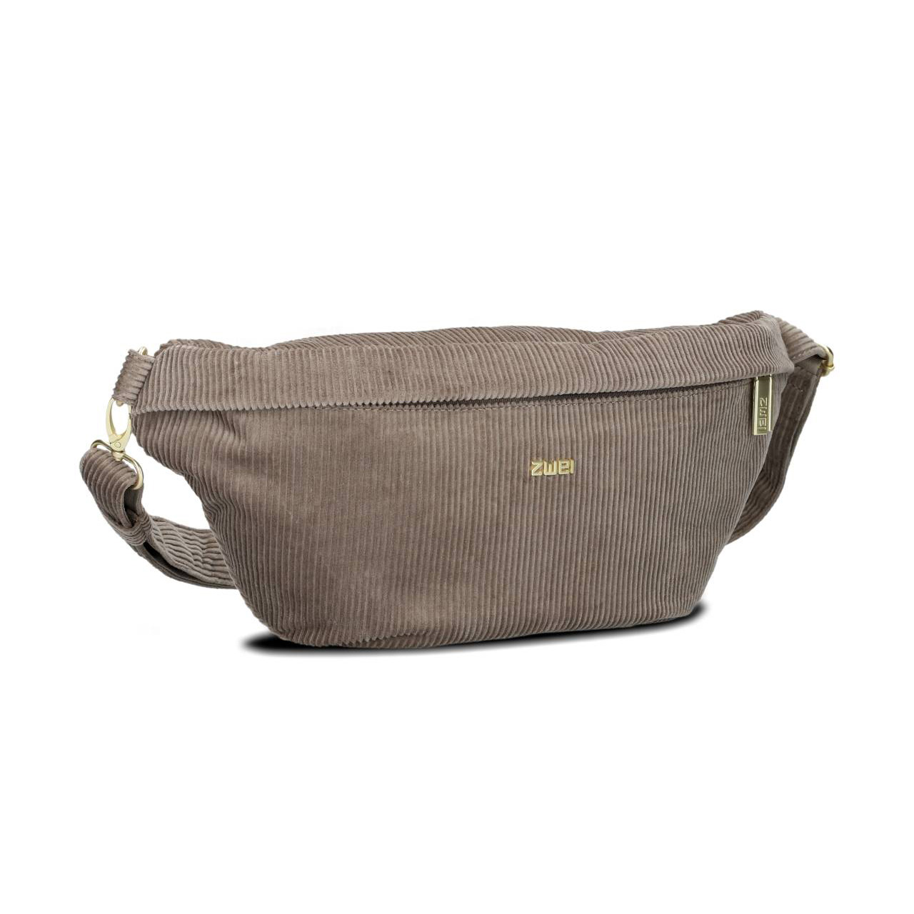 ZWEI Tasche Mademoiselle MH80 cord mocca schraeg