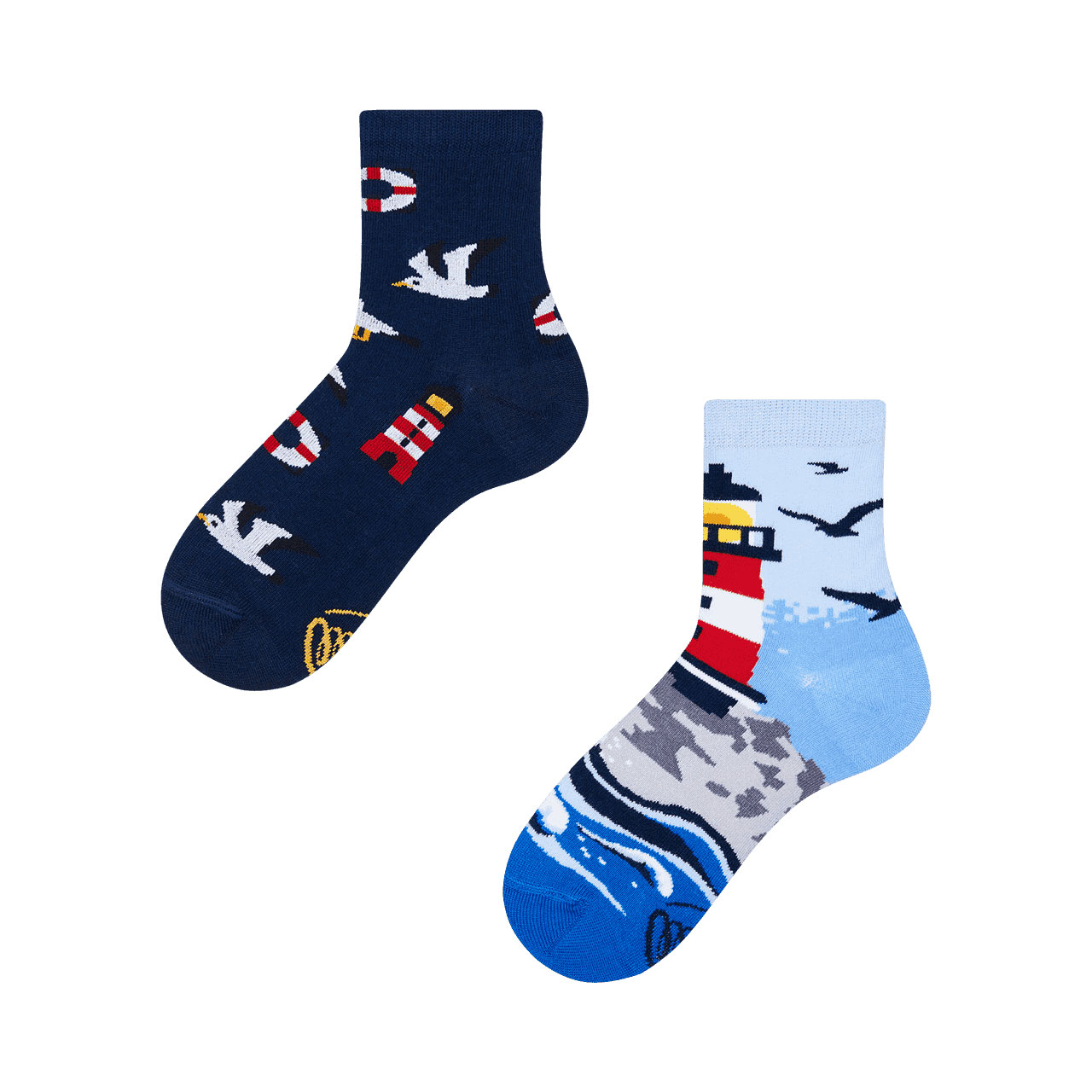 Many Mornings Socken Kids Nordic Lighthouse