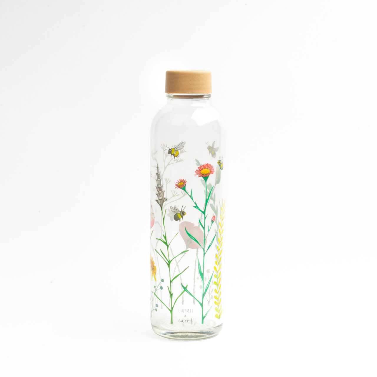 CARRY Flasche Let The Bees Be 0,7l front 2