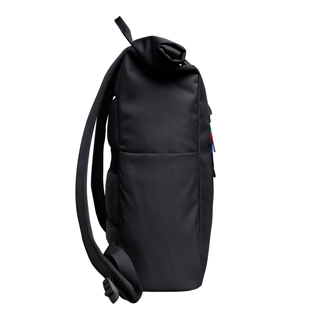 GOT BAG Rolltop easy black Seite links