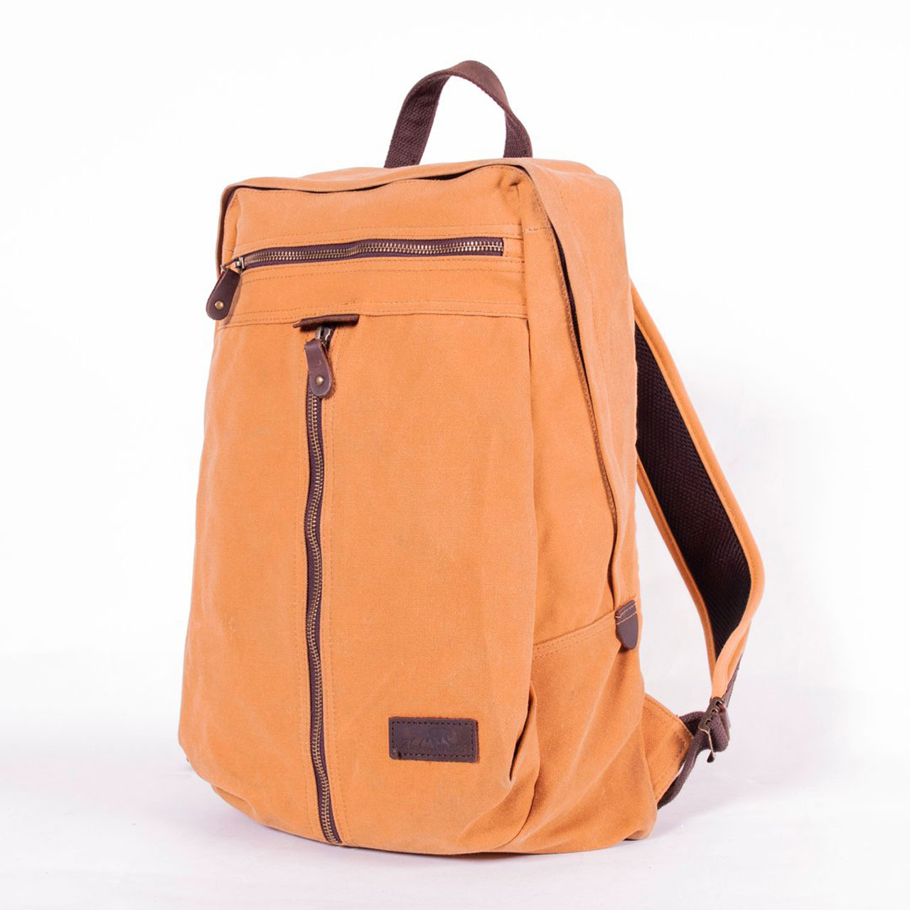 Alaskan Maker Rucksack Denali mustard schraeg