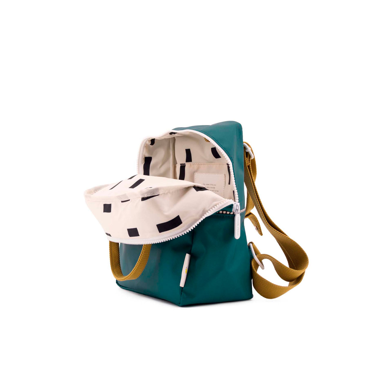 Sticky Lemon Kinder-Rucksack uni edison teal offen