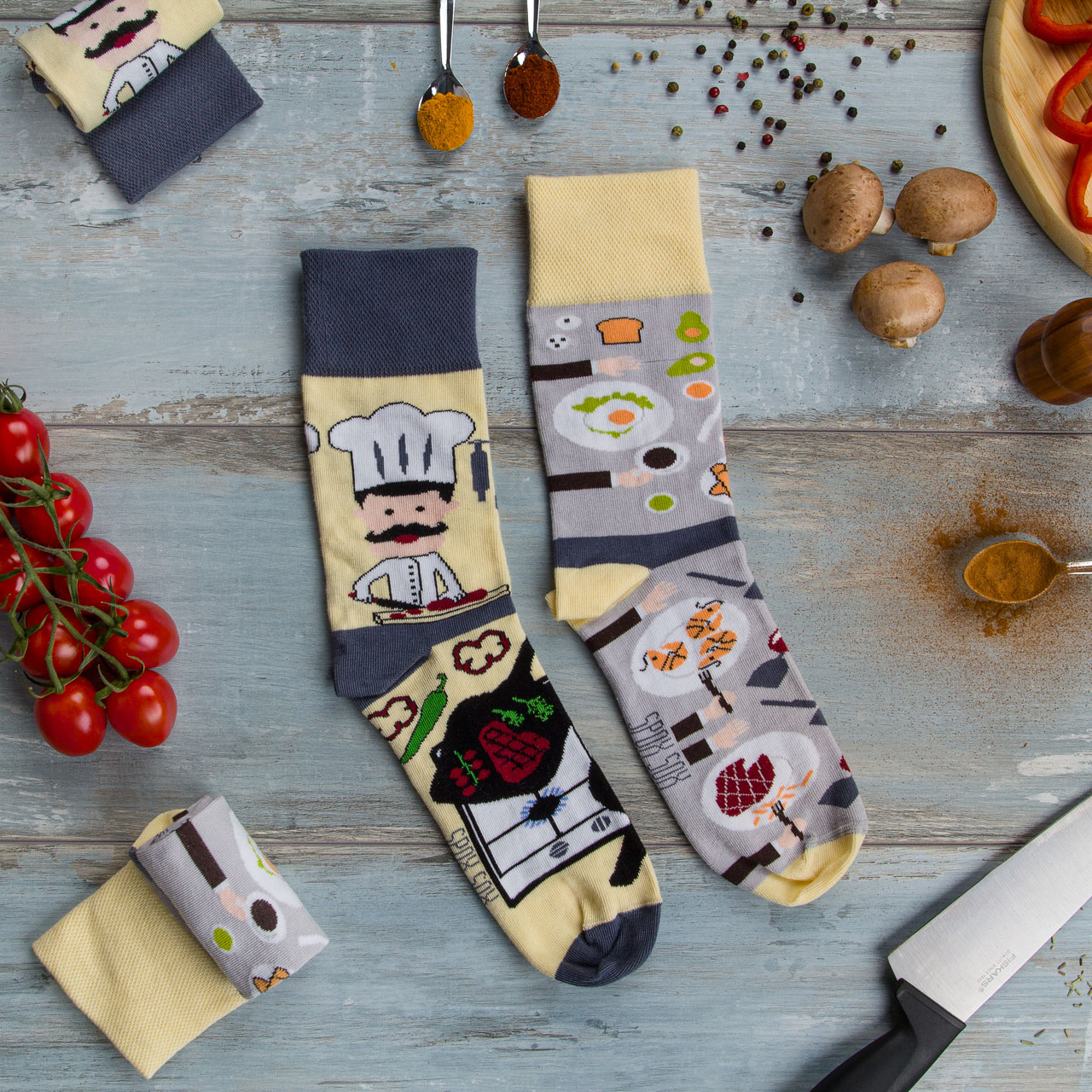 Spox Sox Socken Küche Deko