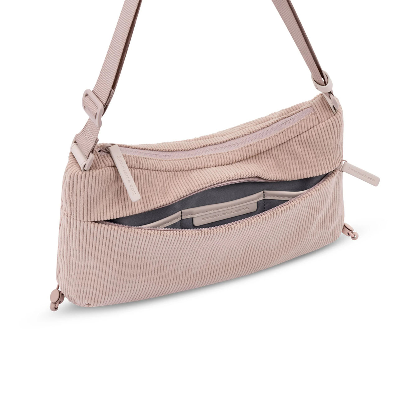 Kapten & Son Handtasche Skara small cord rose clay