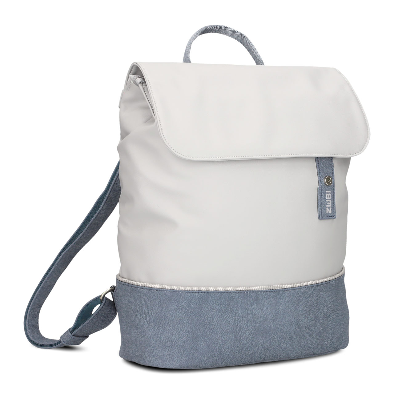 ZWEI Rucksack Jana JR13 nubuk sky schraeg
