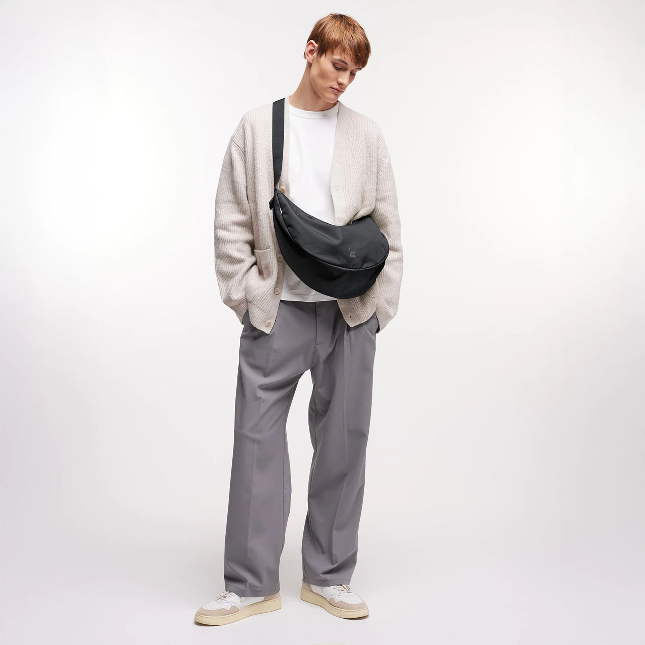 GOT BAG Moon Bag large black mono