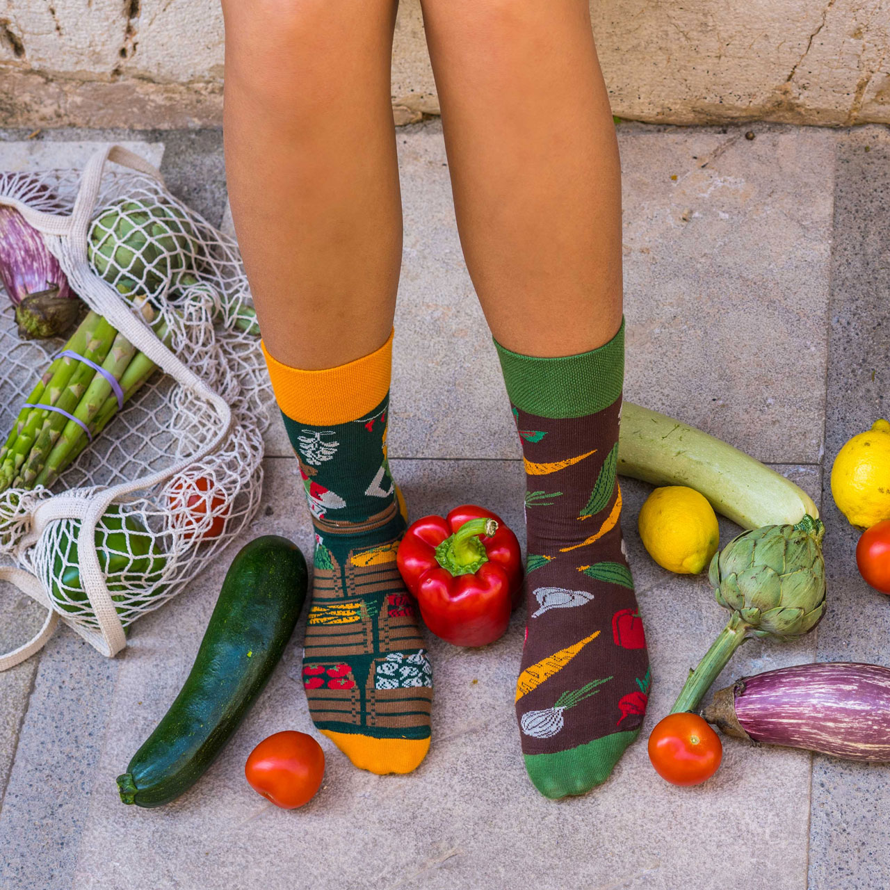 Spox Sox Socken Gemüse Model